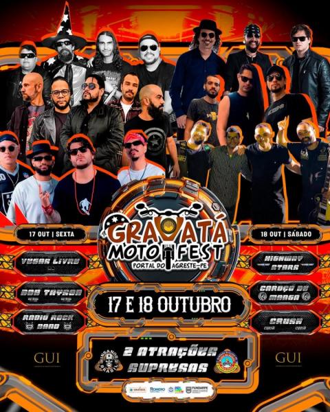 Vegas Livre, Bob Tayson e Radio Rock Nano - Gravatá Moto Fest 2025