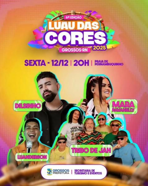 Mara Pavanelly, Dilsinho, Luanderson e Tribo de Jah - Luau das Cores 2025