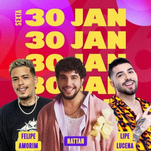 Felipe Amorim, Nattan e Lipe Lucena - Festa da Luz 2026