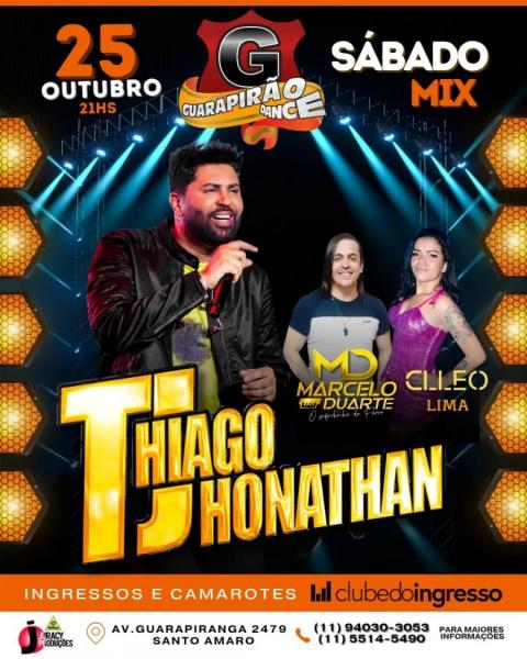 Thiago Jhonathan, Marcelo Duarte e Clleo Lima