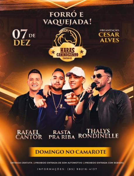 Rafael Cantor, Rasta Pra Riba e Thalys Rondinelle