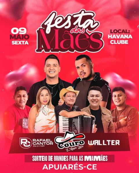 Chapéu de Couro, Rafael Cantor e Wallter - Festa das Mães