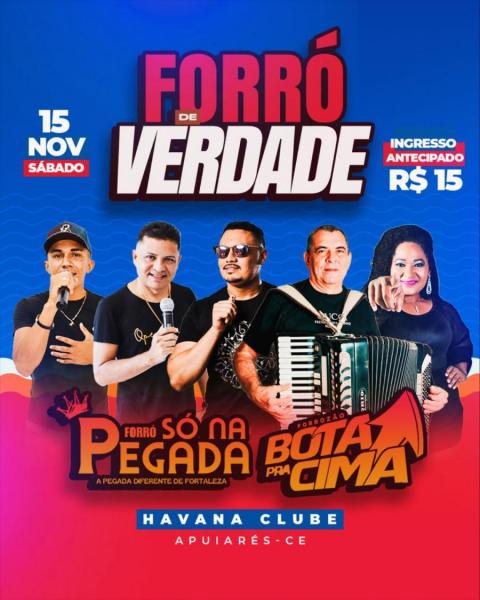 Forró Só na Pegada e Forrozão Bota pra Cima - Forró de Verdade