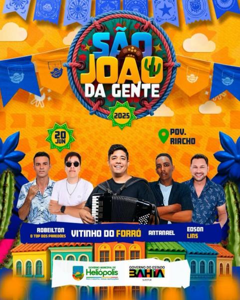 Vitinho do Forró, Robeilton, Antanael e Edson Lins