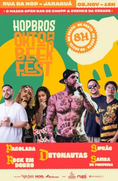 Detonautas, Pagolada, Rock em Dobro, Sifrão e Samba de Periferia - Hopbros Oktobeerfest 2025