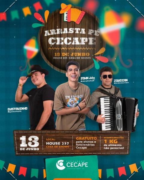 Gustavinho, John John e Jordian - Arrasta Pé CECAPE 2025