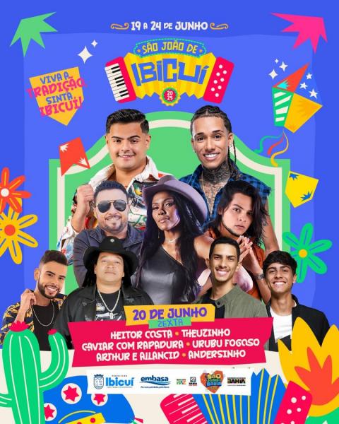 Tarcísio doHeitor Costa, Theuzinho, Caviar com Rapadura, Urubu Fogoso, Arthur & Ailancid e Andersinho