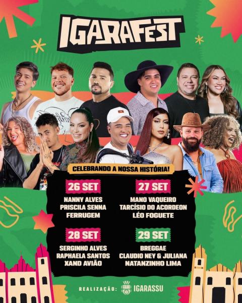 Mano Vaqueiro, Tarcísio do Acordeon e Léo Vaqueiro - Igarafest 2025