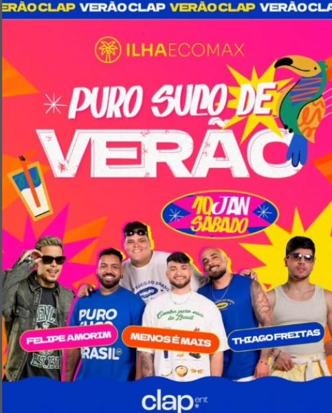 Menos é Mais, Felipe Amorim e Thiago Freitas - Puro Suco de Verão