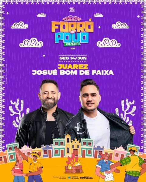 Juarez e Josué Bom de Faixa - Forró do Povo 2025