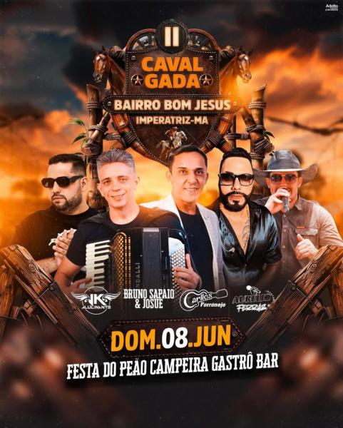 JK Alucinante, Bruno Sapato & Josué, Carlos Forronejo e Aurélio Ferraz
