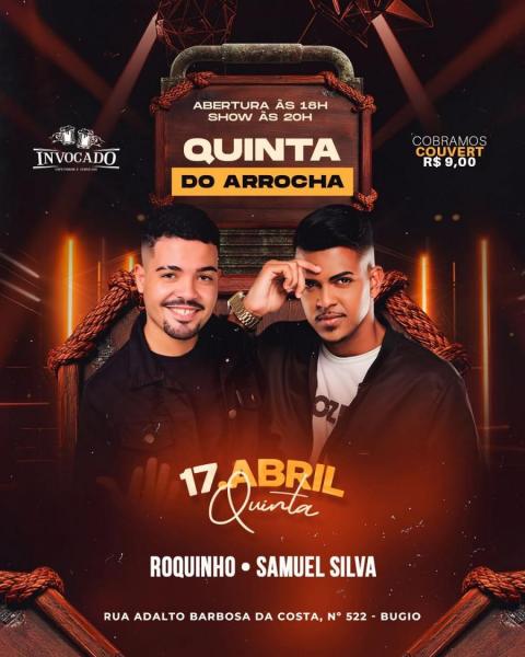 Roquinho e Samuel Silva - Quinta do Arrocha