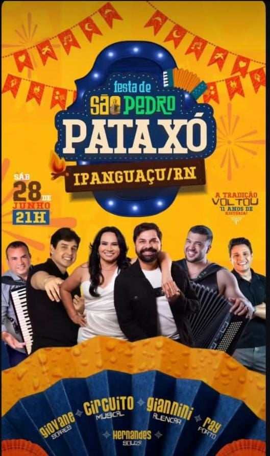 Circuito Musical, Giovana Soares, Giannini Alencar, Ray Porto e Hernandes Sousa - São Pedro Pataxó 2025
