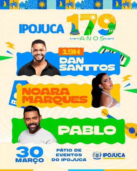 Dan Santos, Noara Marques e Pablo