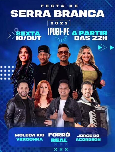 Forró Real, Moleca 100 Vergonha e Jorge do Acordeon - Festa de Serra Branca