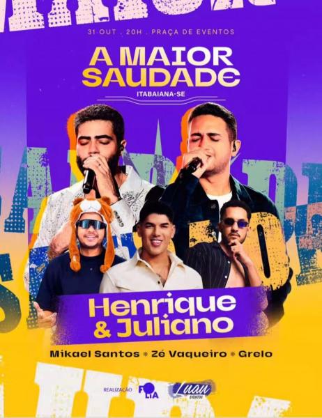 Henrique & Juliano, Mikael Santos, Zé Vaqueiro e Grelo - A Maior Saudade