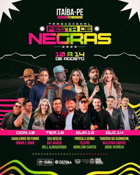 Seu Desejo, Day Araújo e Bell Albuquerque - Festa de Negras 2025