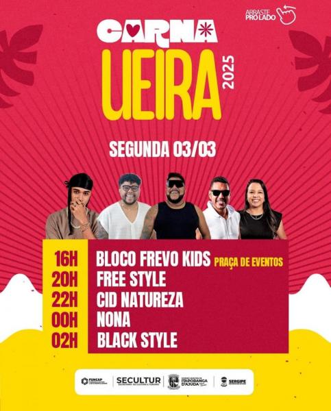 Free Style, Cid Natureza, Nona e Black Style - Carna Ueira 2025