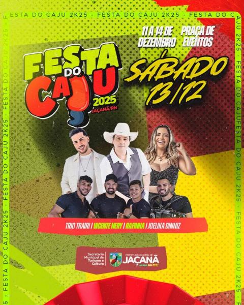 Trio Trairi, Vicente Nery, Rafinha e Joelika Diniz - Festa do Caju 2025