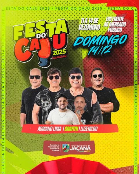 Adriano Lima, Grafith e Luzenildo - Festa do Caju 2025