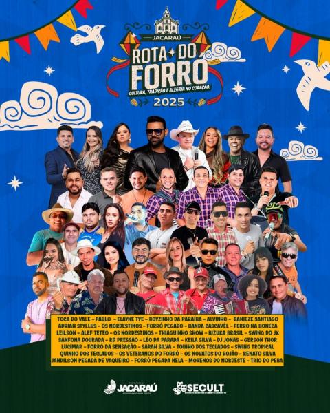 Swing do JK, RD Pressão e Banda Cascavél - Rota do Forró 2025