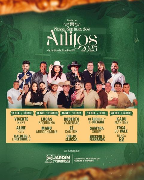 Cláudio Ney & Juliana, Samyra Show e Erisson & Fernanda - Nossa Senhora dos Aflitos 2025