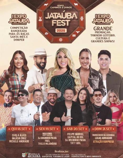 Dj Bruninho Paiva, Fael e Thullio Milionários - Jataúba Fest 2025