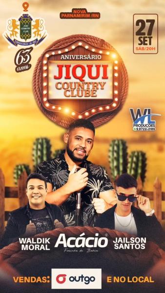 Acácio, Waldik Moral e Jailson Santos - Aniversário do Jiqui 2025
