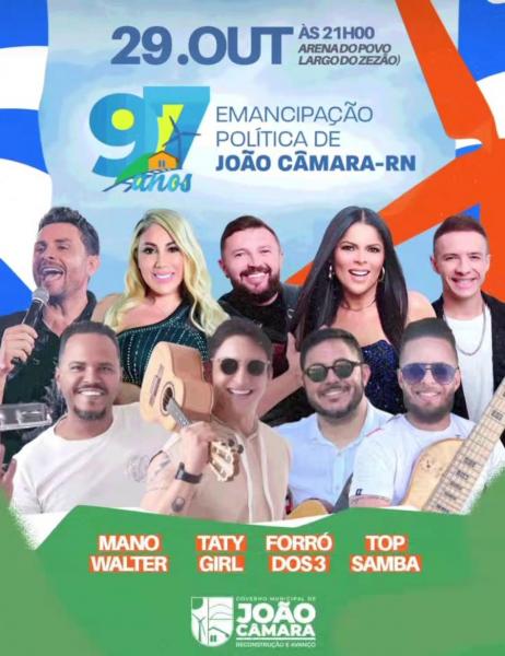 Taty Girl, Forró dos 3, Top Samba e Mano Walter