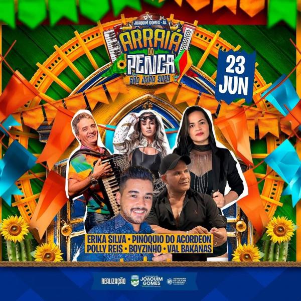 Erika Silva, Pinóquio do Acordeon, Polly Reis, Boyzinho e Val Bakanas - Arraiá do Penca 2025