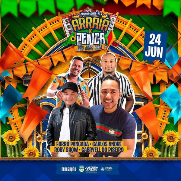 Forró Pancada, Carlos André, Roby Show e Gabryell do Piseiro - Arraiá do Penca 2025