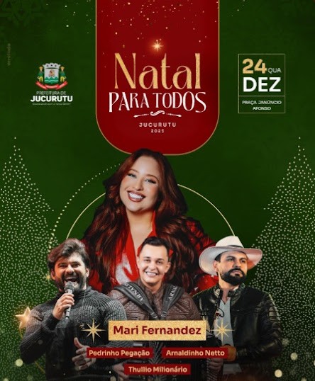 Mari Fernandes, Pedrinho Pegação, Arnaldinho Netto e Thullio Milionário - Natal para Todos 2025