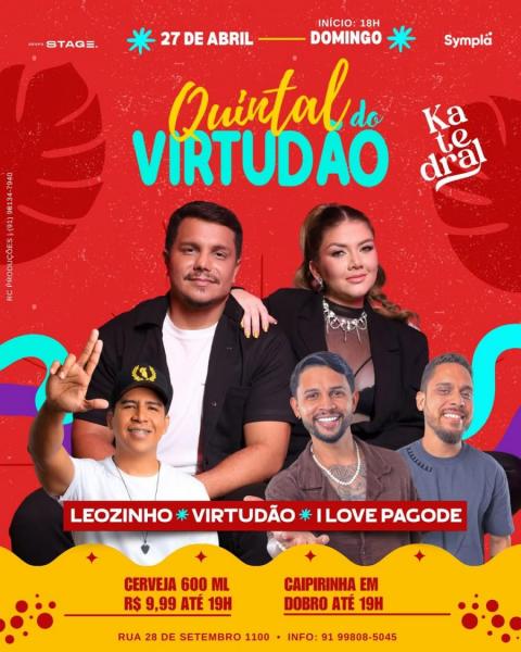 Leozinho, Virtudão e I Love Pagode - Quintal do Virtudão