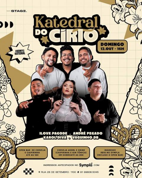 I Love Pagode, André Pegado, Karol Diva e Vaguinho DB - Katedral do Círio