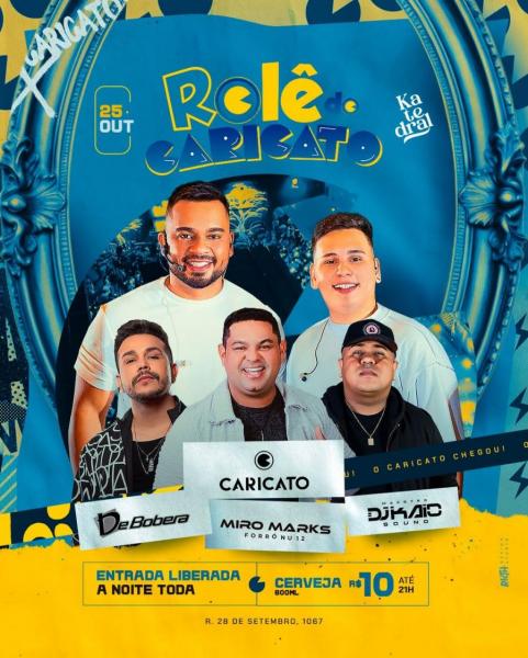 Caricato, DeBobera, Miro Marks e Dj Kaio - Rolê de Caricato
