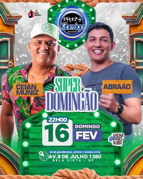 Ceian Muniz e Abraão - Super Domingão