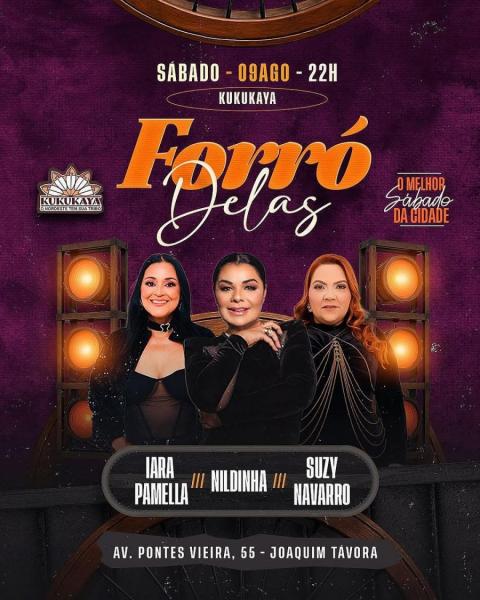 Nildinha, Iara Pamella e Suzy Navarro - Forró Delas