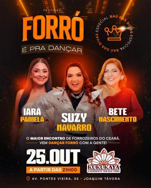 Suzy Navarro, Iara Pamela e Bete Nascimento
