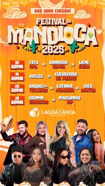 Taty Girl, Ranniery Gomes e Liene Show - Festival da Mandioca 2025