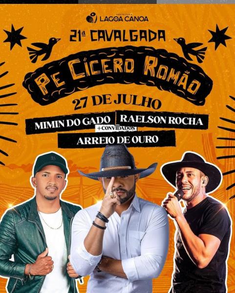 Mimin do Gado, Raelson Rocha e Arreio de Ouro - 21ª Cavalgada Pe. Cícero Romão 2025