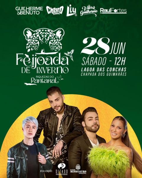 Guilherme e Benuto, Cheiro de Amor e Dj Liu - Feijoada de Inverno 2025