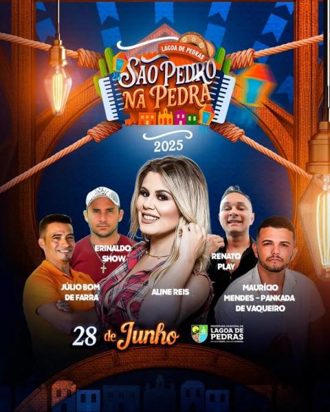 Aline Reis, Erinaldo Show, Júlio Bom de Farra e Maurício Mendes