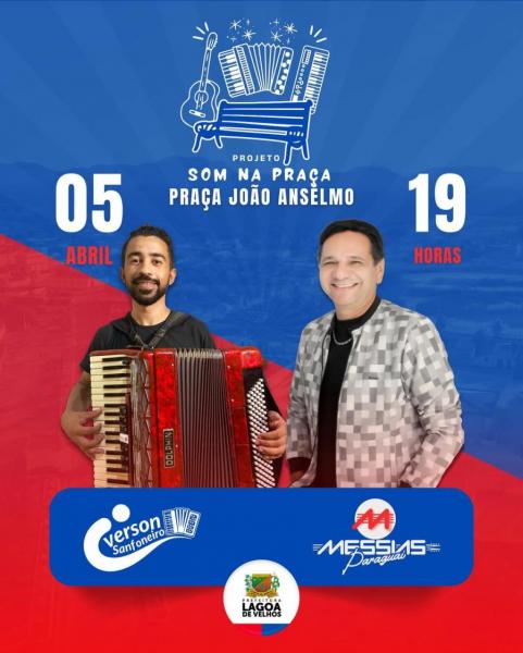Messias Paraguai e Iverson Sanfoneiro - Projeto Som na Praça