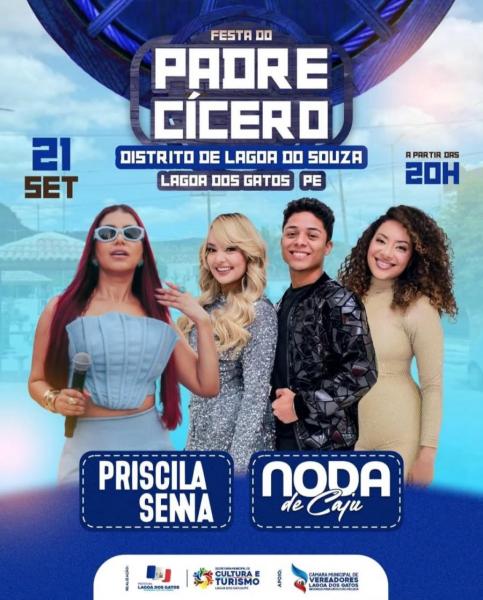 Priscila Senna e Noda de Caju - Festa do Padre Cícero