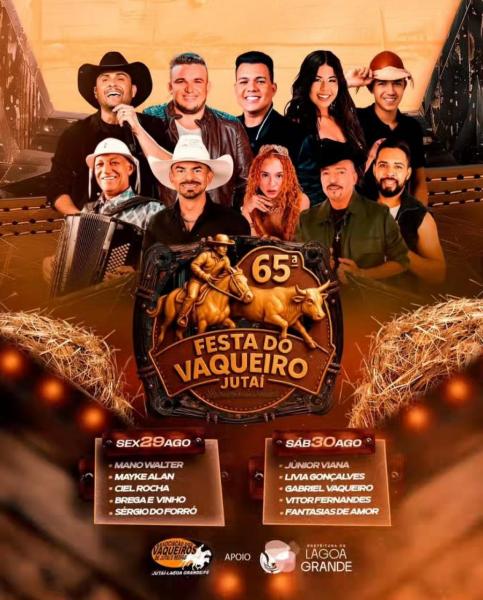 Júnior Vianna, Lima Gonçalves, Gabriel Vaqueiro, Vitor Fernandes e Fantasias de Amor - 65ª Festa do Vaqueiro Jutaí