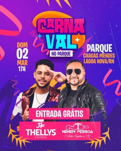 Thellys Farra e Nenem Pessoa - Carnaval no Parque
