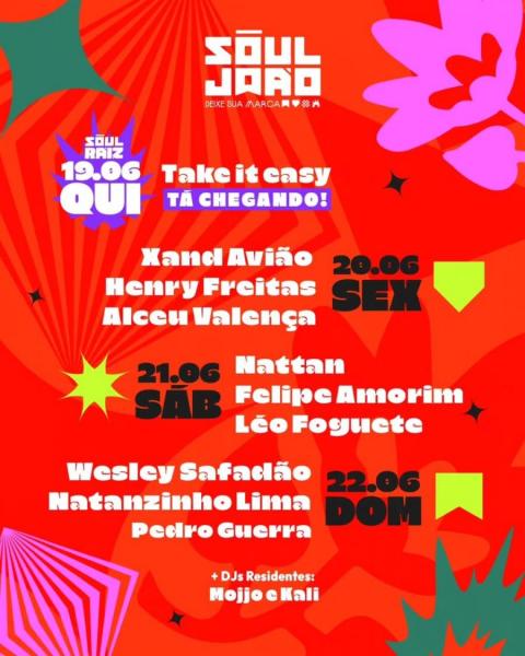 Xand Avião, Henry Freitas e Alceu Valença - Soul João 2025