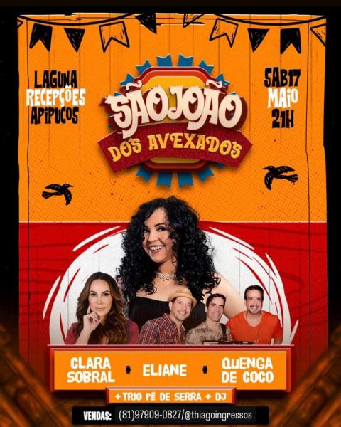 Eliane, Clara Sobral e Quenca de Coco - São João dos Avexados 2025