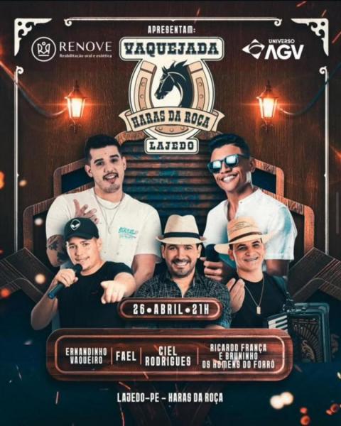 Ciel Rodrigues, Fael, Ernandinho Vaqueiro e Ricardo França & Bruninho