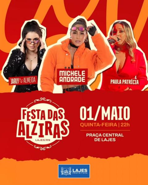 Michele Andrade, Jarly Almeida e Paula Patrícia - Festa das Alziras